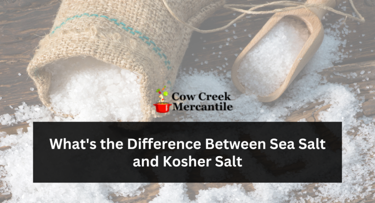 What's the Difference Between Sea Salt and Kosher Salt